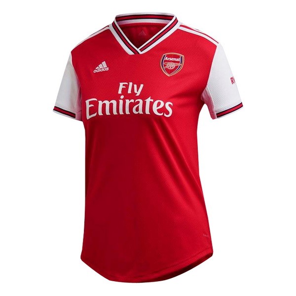 Camiseta Arsenal Replica Primera Ropa Mujer 2019/20 Rojo